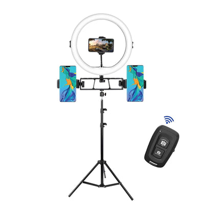 Tygot Professional (14 Inch) Led Ring Light with 7 Feet Tripod Stand for Mobile Phones & Camera, 3 Temperature Mode Dimmable Lighting, Photo-Shoot, Video Shoot, Makeup & More