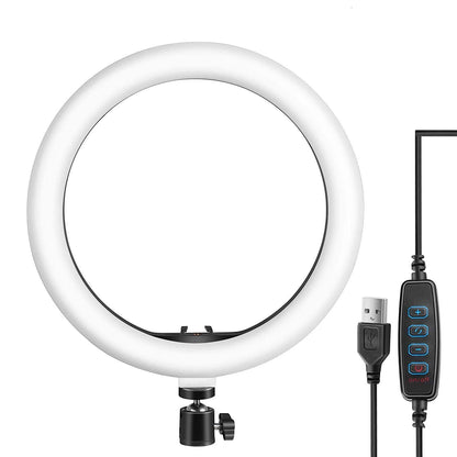 Tygot Professional (14 Inch) Led Ring Light with 7 Feet Tripod Stand for Mobile Phones & Camera, 3 Temperature Mode Dimmable Lighting, Photo-Shoot, Video Shoot, Makeup & More